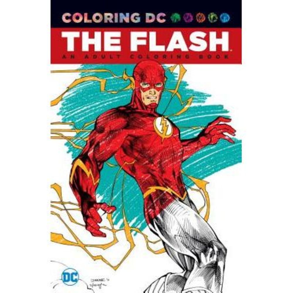 The Flash: An Adult Coloring Book -- Various